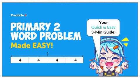 Primary 2 Maths Multiplication Word Problem for kids | Singapore Math