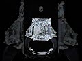 A 15 carat emerald cut flanked in symmetry, precision, and meaning. #polmeri #engagementring #bridal