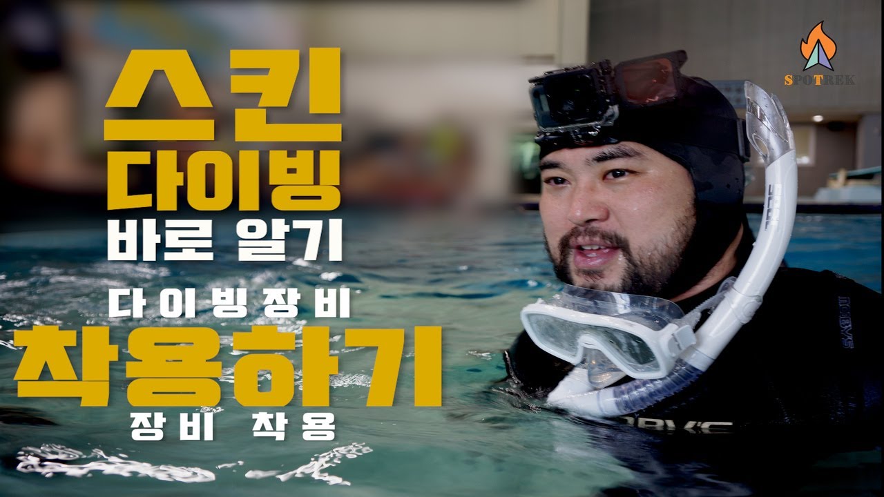 스킨다이빙 스킨/스쿠버 다이빙 기본 장비 착용법 Skin diving Skin/Scuba diving how