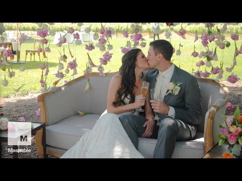 Drones, GoPros and robot bartenders - the ultimate tech wedding love story | Mashable