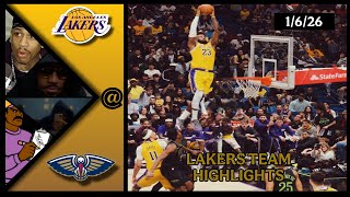 Lakers Team Highlights Pelicans Reaction W Coaches Den