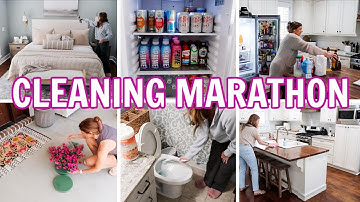 EXTREME CLEAN WITH ME MARATHON | 2 HOURS OF CLEANING MOTIVATION