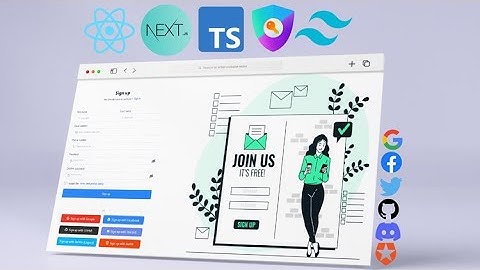 FULL AUTHENTICATION w sending emails, validation... REACT JS NEXT JS TYPESCRIPT 2023 - Showcase