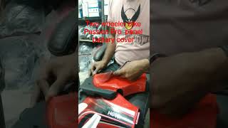 Two wheeler bike Passion Pro panel battery cover #phonk #anime