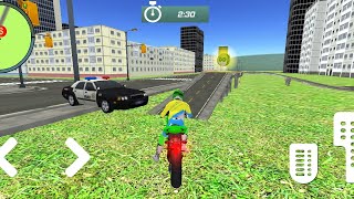 Police Chase & Pullover - Police Car Vs Theft Bike - Survival Game #Part 5 screenshot 3