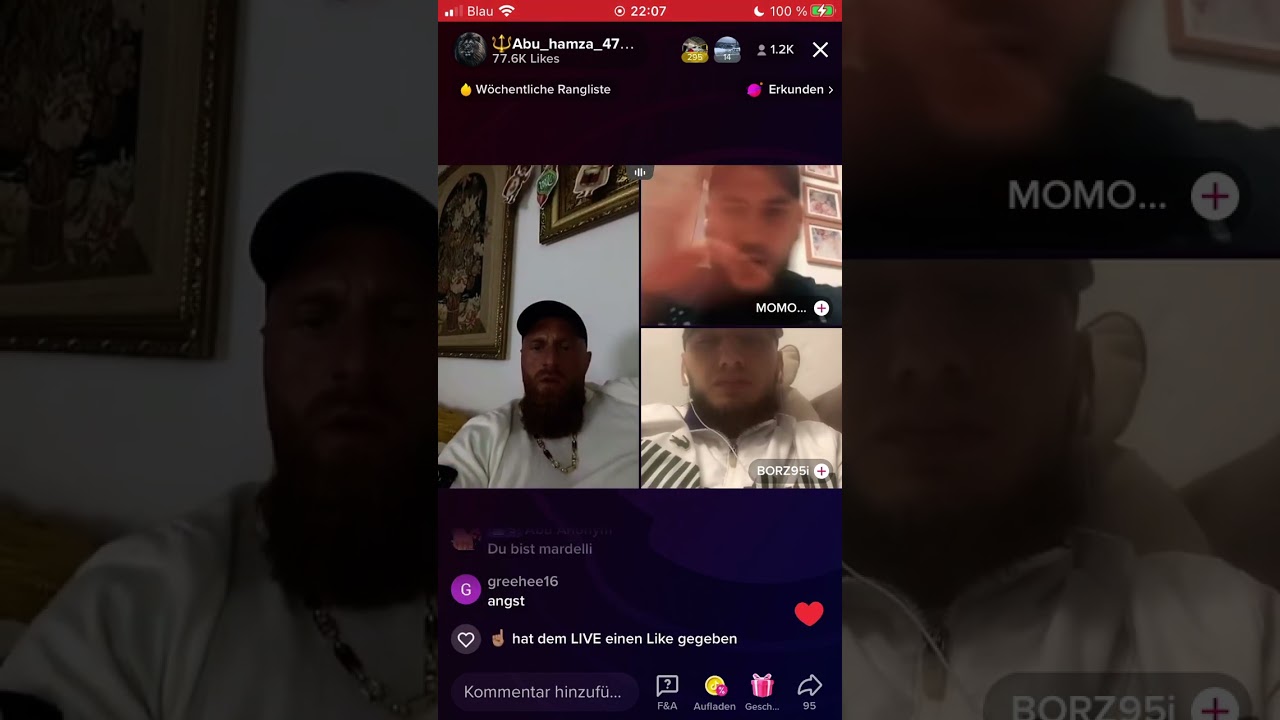 #tiktok #beef Hamza hat Stress mit Tschetschenen wegen Magomed