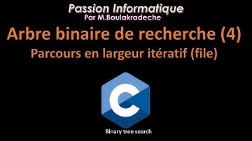 arbre binaire recherche parcours largeur