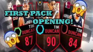 First pack opening!/Nba live mobile