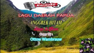 ANGGREK HITAM  AMOS L. TJANU - COVER BY OTTOW WAMBRAUW