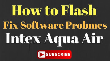 Intex Aqua Air Flash done with Flash Tool by GsmHelpFul