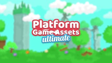 Platform Game Assets Ultimate - Custom Button Color