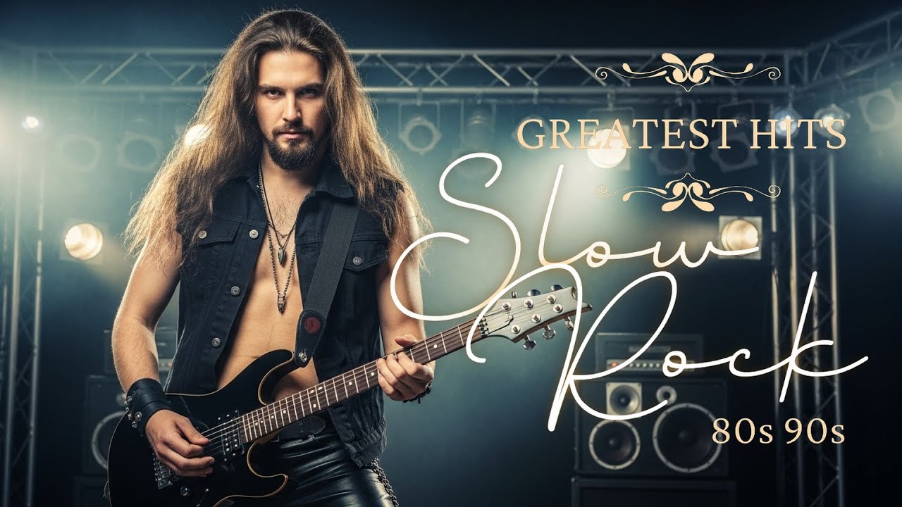 Slow Rock Music 80s 90s • Soft Electric Waves for Still Minds