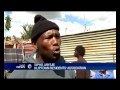 As the clouds lifted on residents in Kliptown, Soweto mopped up.