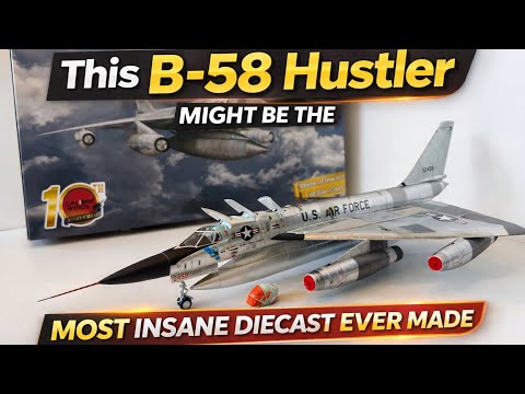 The most INSANE Diecast ever? The Calibre Wings B-58 Hustler 1:72