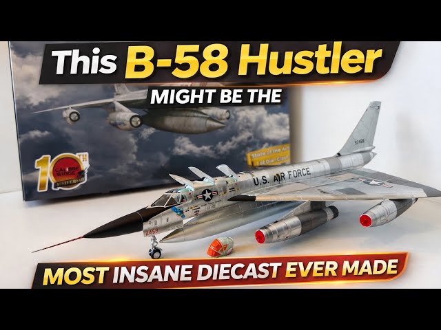 The most INSANE Diecast ever? The Calibre Wings B-58 Hustler 1:72
