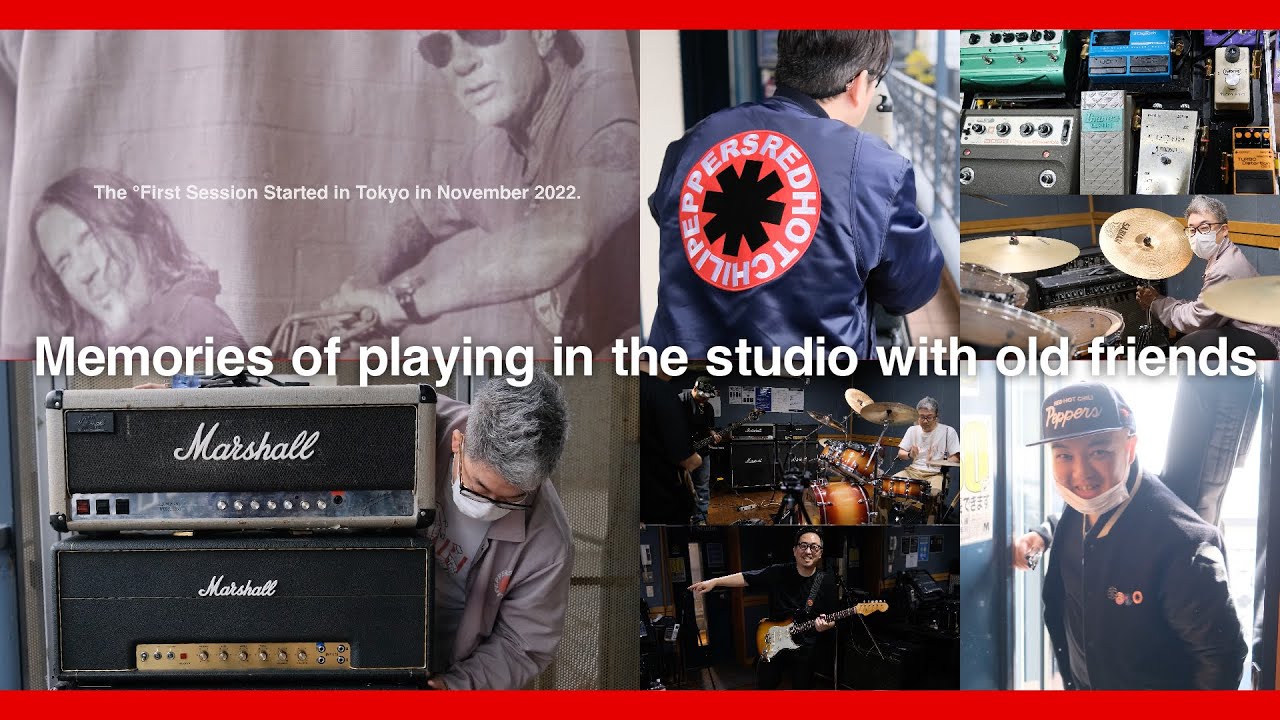 Behind the Scenes, November 2022.【Red Hot Chili Peppers Cover Band】We