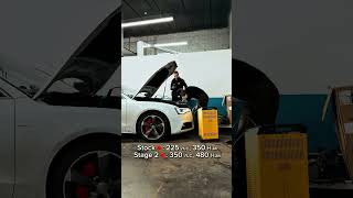 Чип тюнинг Audi A5 2.0 tfsi - выполнили Stage 2 350 л.с, 480 Н.м