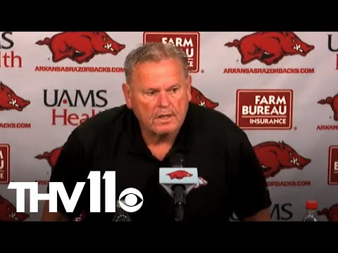 Sam Pittman addresses Arkansas Razorbacks watching Polar ...