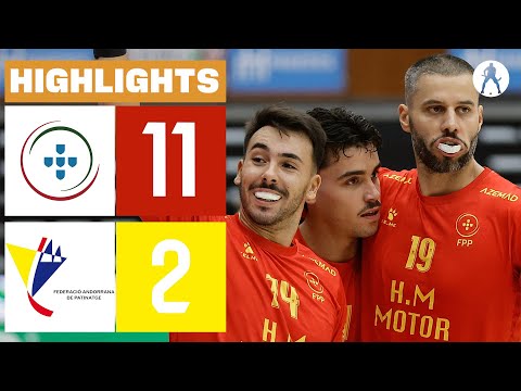 Portugal vs Andorra (11-2) | HIGHLIGHTS EUROPEAN CHAMPIONSHIP