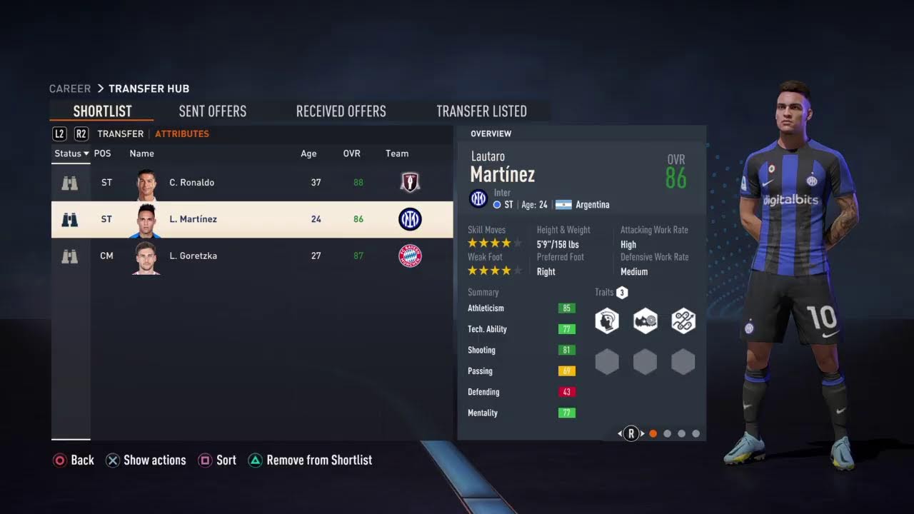 Career mode showdown. Go check out Jacob PNE