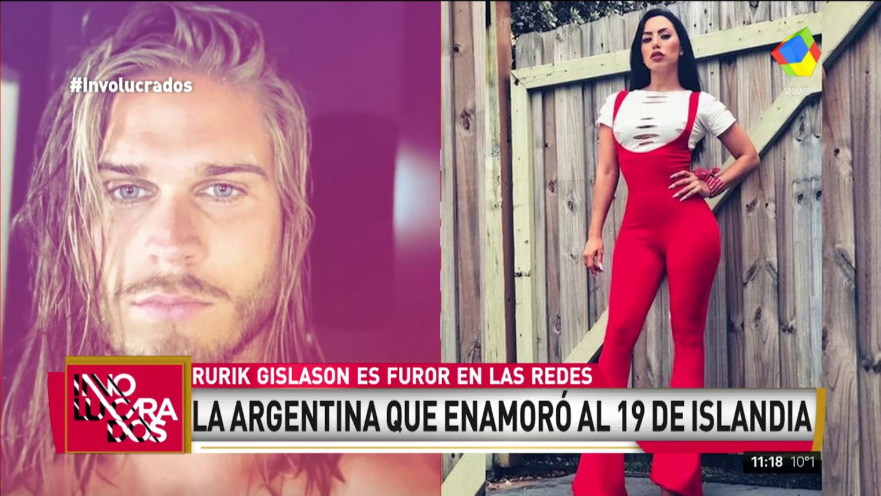 La modelo argentina que "enamoró" al más lindo jugador de Islandia