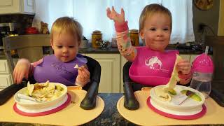 Twins try breakfast burritos