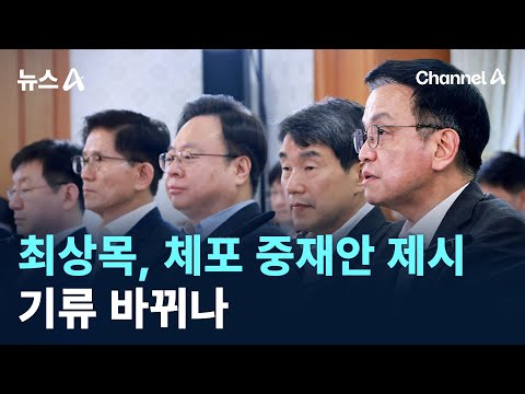 최상목, 윤 <strong>대통령</strong> 체포 중재안 제시…기류 <strong>바뀌나</strong> / 채널A / 뉴스A