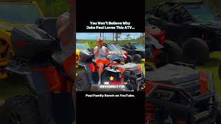 Jake Paul's favorite ATV! Here's the reason why 😂  #ytshorts #funny #comedy #jakepaul