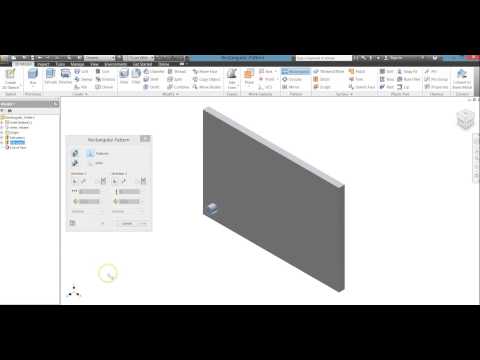 3D Rectangular Pattern