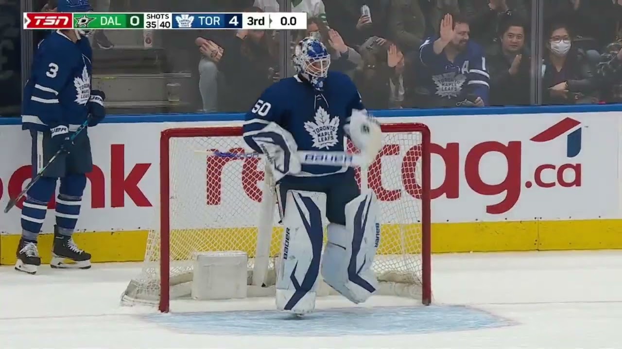 Final Moments of Erik Källgren's NHL debut. 15/03/2022