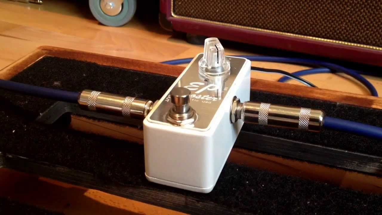Xotic White EP Booster. Limited to 1000 units. - YouTube