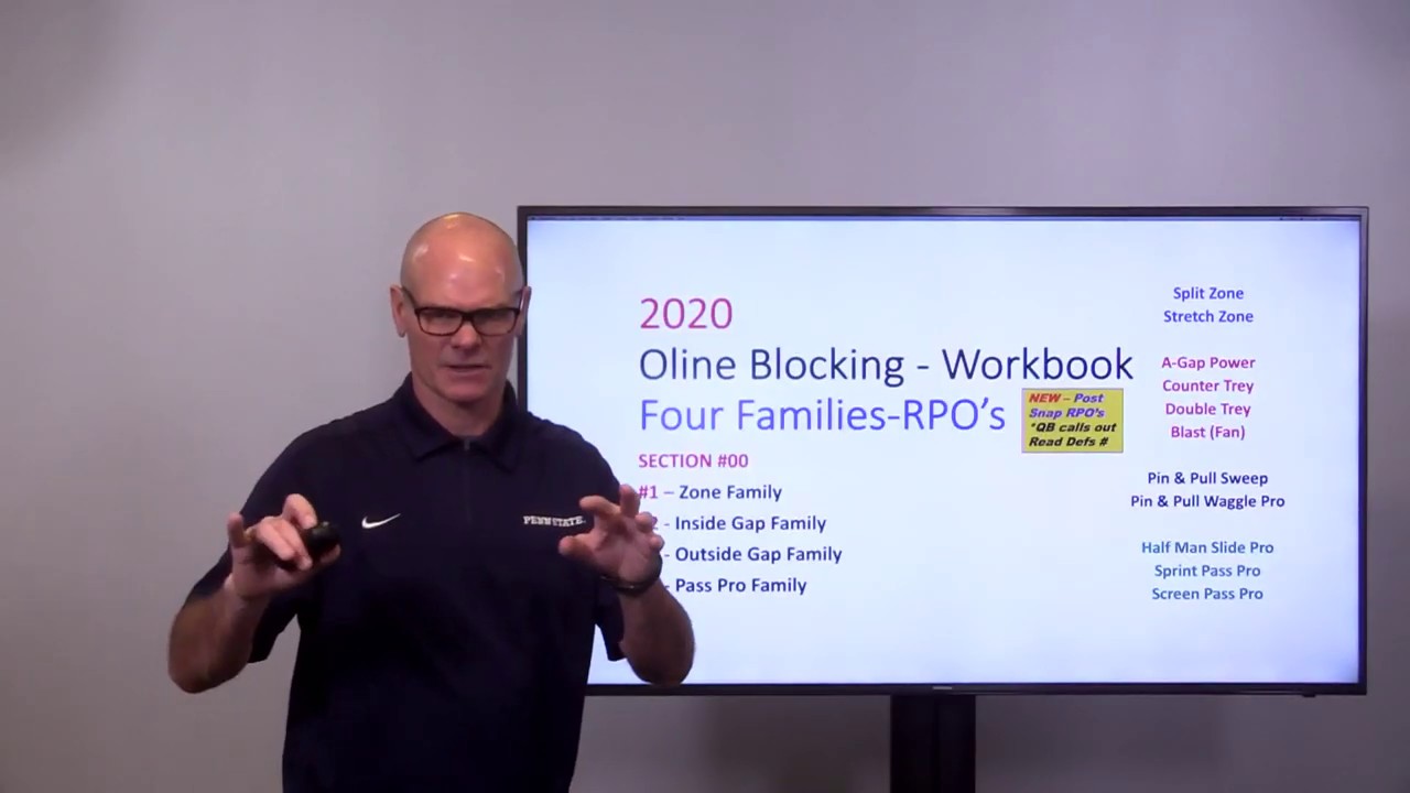 2020 Triangle-O OLine Blocking Workbook - YouTube