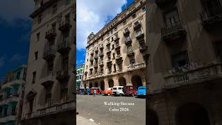 Walking Havana Cuba 2026. Real unedited video.