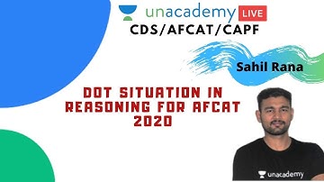 AFCAT 2020 Preparation | Dot Situation | AFCAT 2020 Reasoning by Sahil Rana
