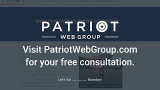 Patriot Web Group Website Development National Launch Campaign Tv Commercial
