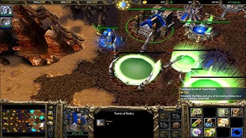 4v4 Random Team #40 Warcraft 3 The Frozen Throne Battle net Multiplayer Commentary