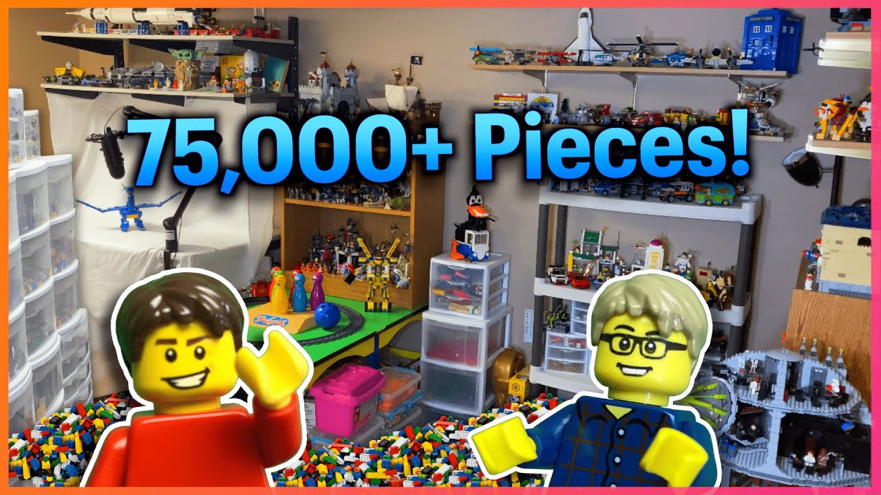 LEGO ROOM TOUR 2021!!! (+Video Studio Setup) - YouTube