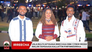 Jala bultii Ayyaana Irrechaa OBN Cyber Media waliin tamsaasa kallattin Finffinneerraa.