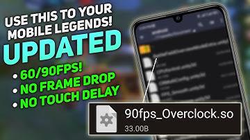 Fixed lag and Overclock system 60fps | MLBB
