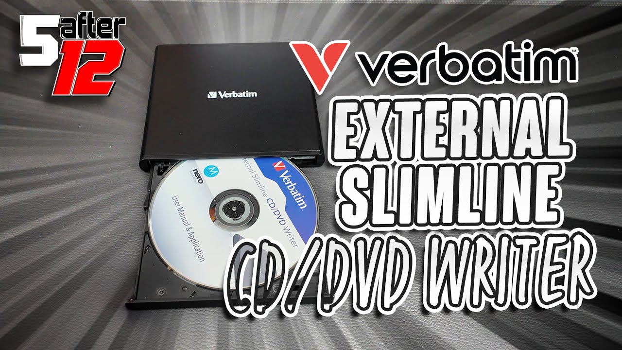 Verbatim External Slimline Cd/dvd Writer Installieren Verbatim External Slimline CD/DVD Writer - YouTube