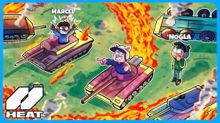 This $0 Tank Game Had Me Ramming Guys 😳 screenshot 5