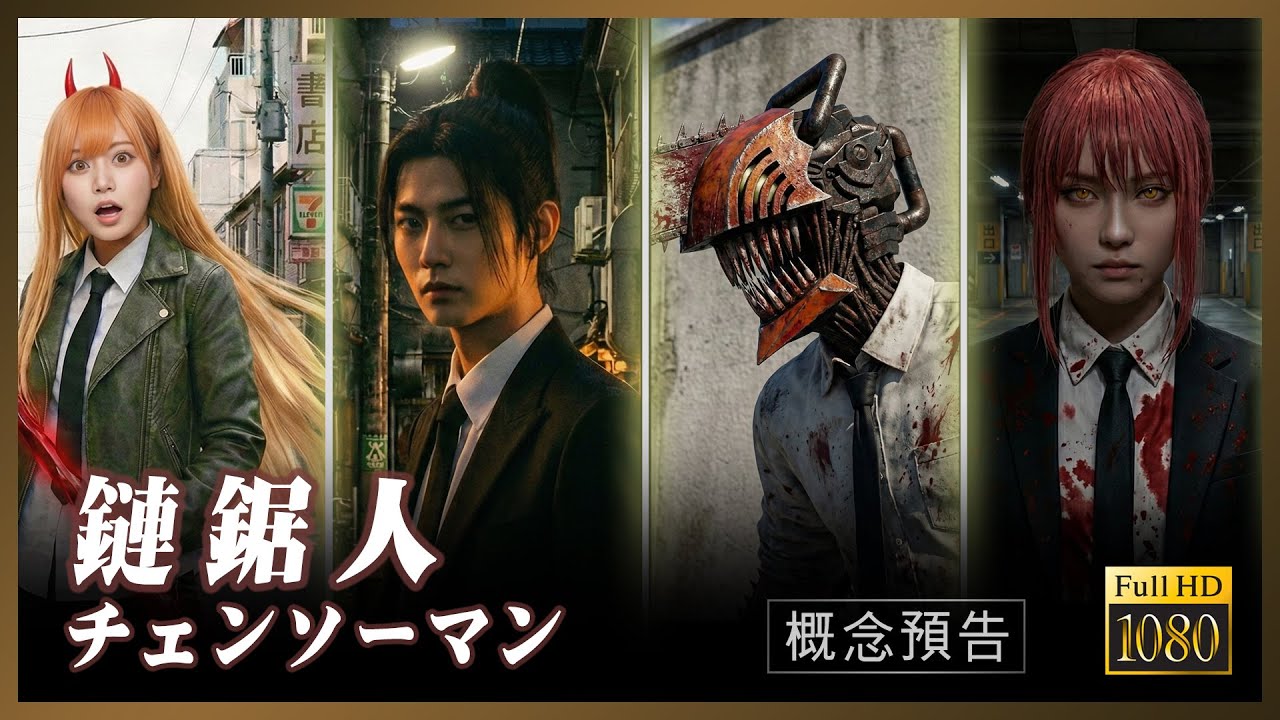 【鏈鋸人チェンソーマン】概念預告｜Chainsaw Man Movie Trailer 