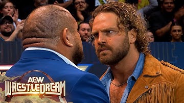 Hangman Page vs Samoa Joe! HET IS PERSOONLIJK! | AEW WrestleDream