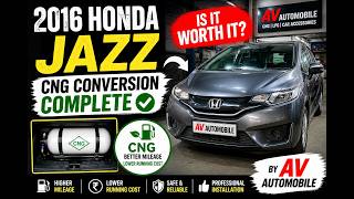 2016 Honda Jazz CNG Conversion Complete ✅ Is It Worth It? | AV Automobile @edupolix @Honda #cng