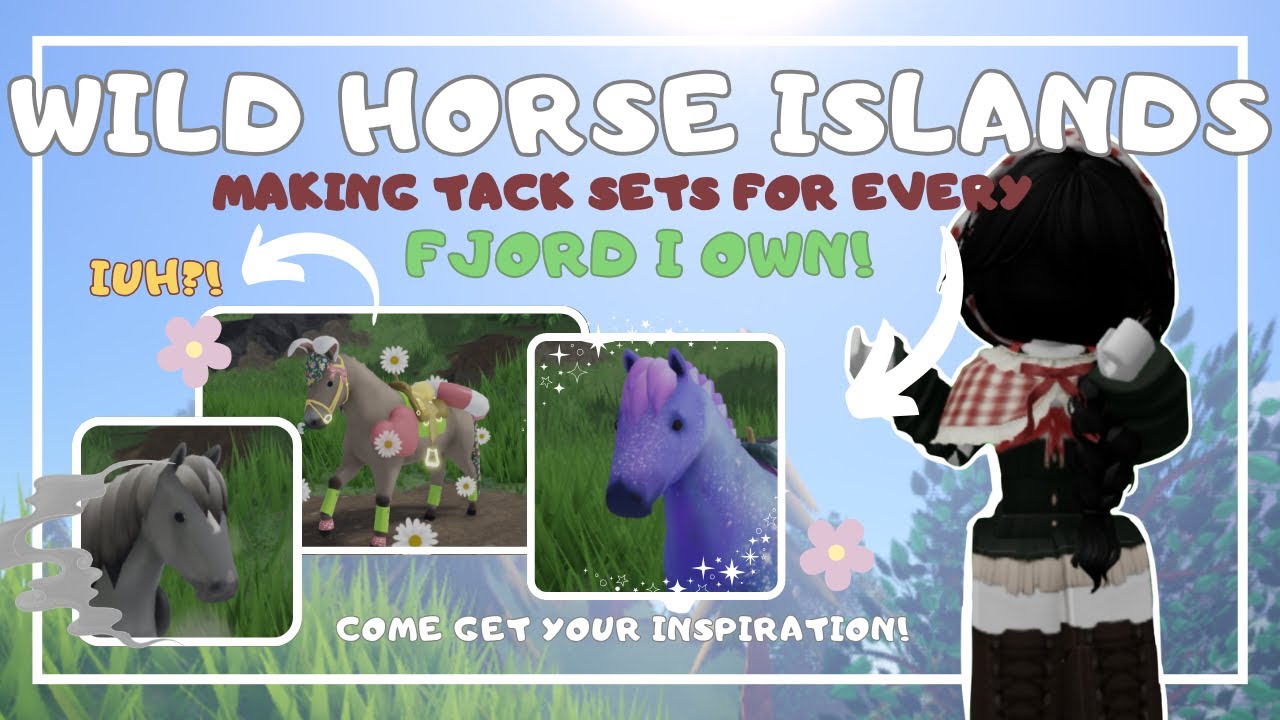 EP. 2 - Making tack sets for every fjord I own 🌿✨ | wild horse islands