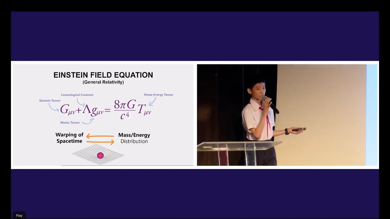 TTS CUP 2021-22 /  HA NGUYEN TAI QUY - Spacetime & Whitehole / English Presentation