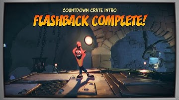 Crash Bandicoot 4: Flashback Tape - Countdown Crate Intro (100%/All Crates)