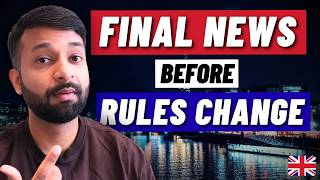 Full 🇬🇧 Final News Before ILR Rules Are Changed! Guide