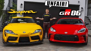 Toyota GR86 vs Supra: The Unfair Comparison