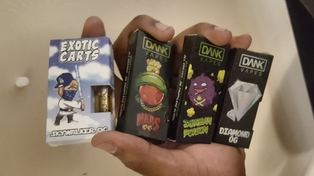 Skywalker OG  Exotic Carts  x Dank Vapes |C.I.P Nipsey Hu$$le| Are they Real tho?